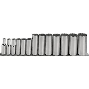 PROTO? 3/8 DRIVE 13 PIECE DEEP SOCKET SET - 12 POINT, J52112
