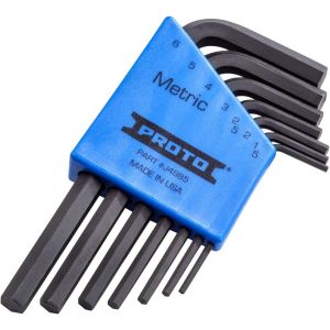 PROTO? 7 PIECE HEX KEY SET - METRIC, J4985