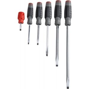 PROTO? DURATEK? 6 PIECE SLOTTED SCREWDRIVER SET, J1206SSF