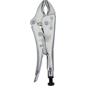 PROTO? NICKEL CHROME LOCKING PLIERS - CURVED JAW 9-1/4, J292NC