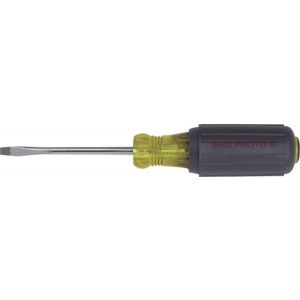 PROTO? SOFT GRIP SLOTTED KEYSTONE ROUND SCREWDRIVER - 3/8 X 8, J9408