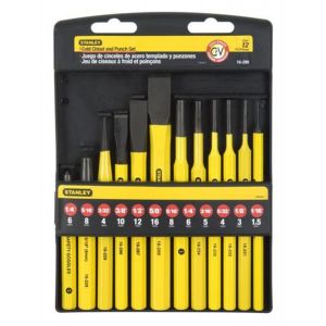 STA-PUNCH & CHISEL SET 12PC