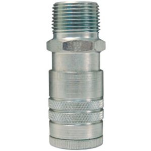 DIX-DC5 COUPLING AIR 3/8X3/8MNPT STEEL