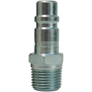 DIX-DCP21 COUPLING PLUG END 1/4X1/4MNPT