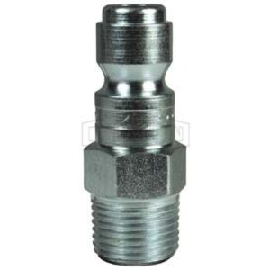 QUICK-CONNECT PLUG 3/8 X 1/4 MNPT STEEL AUTOMOTIVE, DCP7