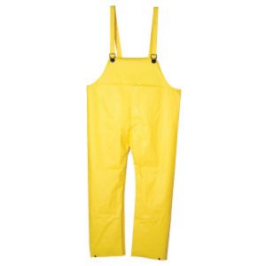 RAIN PANTS, COMMANDER FR .35MM BIB STYLE YELLOW SIZE-XL, RN1820-XL