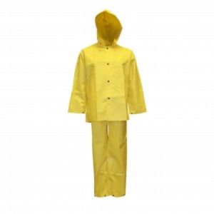 RAIN SUIT, DEFIANCE FR 3PC .28MM SIZE-2XL, R8023FR 2XL