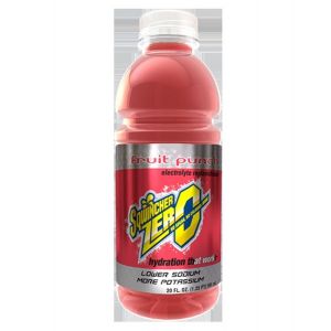 READY-TO-DRINK ZERO, FRUIT PUNCH 20-OZ, 030800-FP