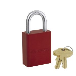 MAS-A1105RED PADLOCK 5PN SFTY LCKOUT RED