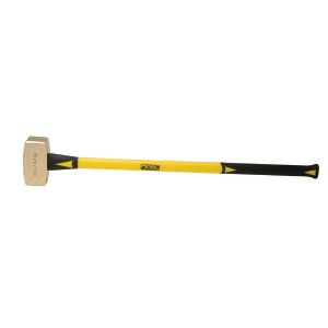 ABC-HAMMER SLEDGE 10LB BRASS FBGLS HDLE