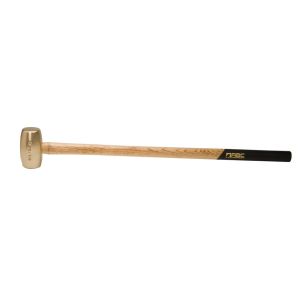 SLEDGE HAMMER, 8LB BRASS 32" WOOD HANDLE, ABC8BW