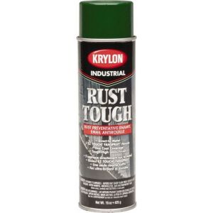 SPRAY PAINT, RUST TOUGH? GLOSS DARK GREEN, K00379