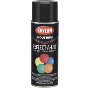 SPRAY PAINT, SEMI-GLOSS CLEAR RELECTIVE 9-OZ, K09955