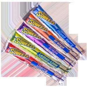 SQW-SQWINCHER FREEZER POPS 3OZ Pk10 ASST