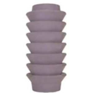 SWAB CUP, 2-7/8 BV ALUMINUM SLEEVE, BV-25-AL