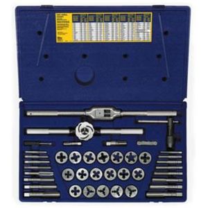 IRW-TAP & DIE SET 41PC FRACT ADJ/SOLID