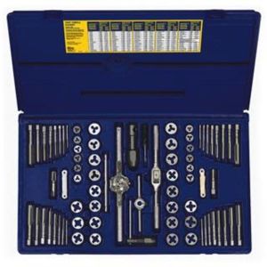 TAP & HEX DIE SET, 76-PC, 26376
