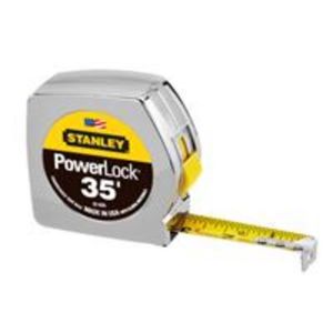 TAPE MEASURE, 1 X 35' POWERLOCK, 33-835