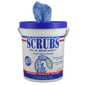 ITW-TOWEL SCRUBS IN A BUCKET 72CT