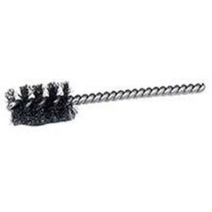 WIRE BRUSH, POWER TUBE ROUND 1/4, .004 STEEL FILL, 1 BRUSH LENGTH, 21072