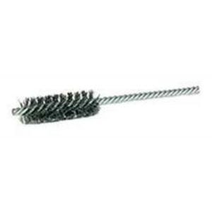 WIRE BRUSH, POWER TUBE ROUND 3/4, .008 STEEL FILL, 2-1/2 BRUSH LENGTH, 21247
