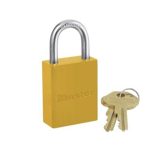 MAS-6835YLW PADLOCK 5PN SFTY LCKOUT YLW